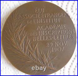 Médaille Florimond Duc de Loubat, Institut de France, franco-américain, Vernon