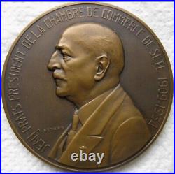 Médaille Jean Prats 1934, président de CC de Sète, Cazalis & Prats, par Benard