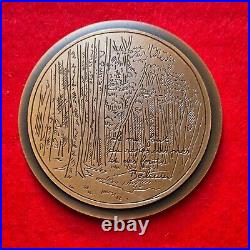 Médaille Les forêts par Vic-Daumas 100 exemplaires