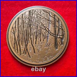 Médaille Les forêts par Vic-Daumas 100 exemplaires