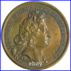 Médaille Louis XIV Campagne d'Allemagne 1678 Bronze ABEILLE