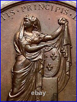 Médaille Louis XVIII Restauration des Bourbons Royaliste Monarchie Époque XIXème