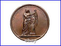 Médaille Louis XVIII Restauration des Bourbons Royaliste Monarchie Époque XIXème