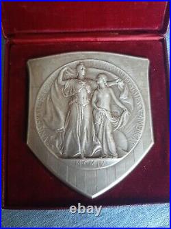 Medaille Medal Exposition Saint Louis 1904 Coffret Bronze Louisiane Etats Unis