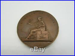 Médaille Napoléon 1er la banque de France J-P Droz 1809 en bronze