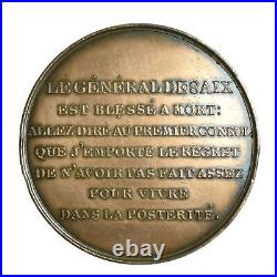 Médaille Napoléon Ier Général Desaix 1800 Bronze