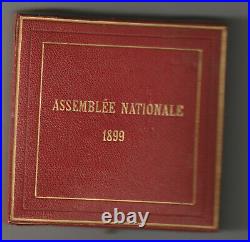 Medaille Officielle, Republique Francaise Assemblee Nationale Elit Emile Loubet