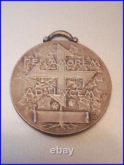 Médaille Roumanie Romania Maria Regina Romaniei par Szirmai 1917 Silver Argent