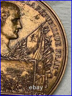 Médaille bronze Napoléon 1er An VIII prairial Marengo Consul