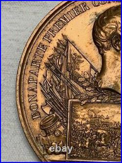 Médaille bronze Napoléon 1er An VIII prairial Marengo Consul