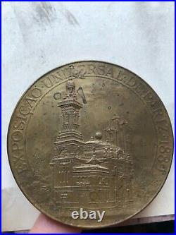 Medaille bronze exposition universelle 1889 LE BRESIL grv AGRY 3è republique