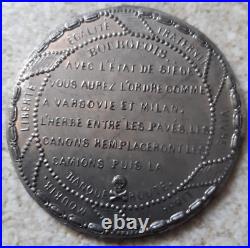 Médaille de la 2° république REVOLUTION 1848 Citoyen Blanqui