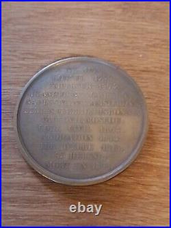 Médaille en bronze Napoléon 1er hommage postume 1838 P363