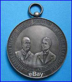 Mines Saint Gervais d'Auvergne 1898! Médaille inédite