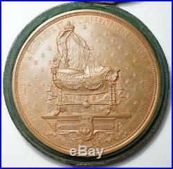 Napoleon III Rare Medaille Paris Offre Le Berceau Du Prince Imperial 1856
