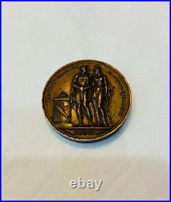 Napoléon Ier. Médaille bronze. Mariage Marie Louise d'Autriche. 1810. 1er Empire