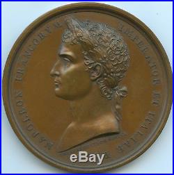 Napoléon Ier Médaille par Mercandetti Prix de Rome 1810 Bramsen 977
