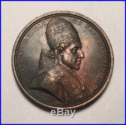 Napoléon Ier / Pape Pie VII visite la Monnaie des médailles 1805