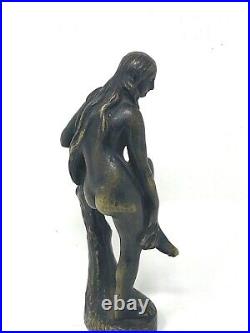 Nymphe Nue & Bronze & Statuette & XIXe Siècle & Travail Français & 19 ème