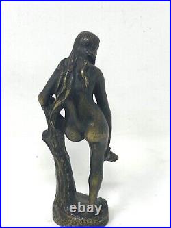 Nymphe Nue & Bronze & Statuette & XIXe Siècle & Travail Français & 19 ème