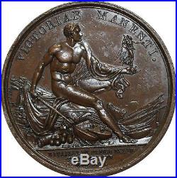 O5094 Rare Médaille Napoleon I Empire bataille Eylau Brenet 1807 SUP