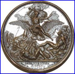 O5565 Rare Médaille Napoleon I Bataille Iena 1806 Andrieu Galle Desnoyers SPL