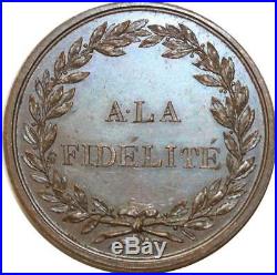 O5576 Rare Medal Napoleon I Bonaparte Premier Consul 1804 Andrieu Desnoyers SPL