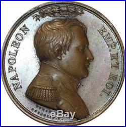 O5609 Rare Medaille Napoleon Bataille Wurschen Depaulis 1813 Baron Desnoyers SUP