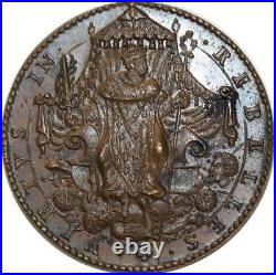 O5764 Rare Médaille Charles IX Saint-Barthélemy 1572 Baron Desnoyers SPL
