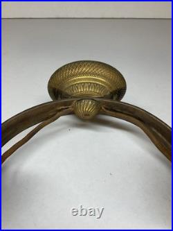 PAIRE D'APPLIQUES EN BRONZE DORÉ ÉPOQUE EMPIRE, LUMINAIRE XIX eme SIÈCLE