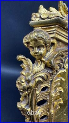 PAIRE DE CADRES EN BRONZE DORÉ STYLE LOUIS XV FIN XIXe SIÈCLE