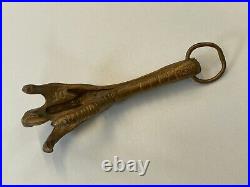 PINCE A FAISANDER LE GIBIER EN BRONZE XIXe siècle Pâte de faisan RARE