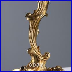 Paire de Bougeoirs Anciens Style Rococo Bronze France XIXe-XXe Siècle Paire de Bougeoirs Anciens Style Rococo Bronze France XIXe-XXe Siècle