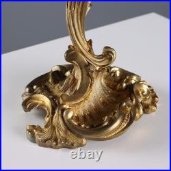 Paire de Bougeoirs Anciens Style Rococo Bronze France XIXe-XXe Siècle Paire de Bougeoirs Anciens Style Rococo Bronze France XIXe-XXe Siècle