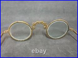 Paire de Lunettes anciennes en bronze décor dragons asiatiques Chine XIXe siècle