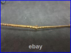Paire de Lunettes anciennes en bronze décor dragons asiatiques Chine XIXe siècle
