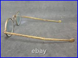 Paire de Lunettes anciennes en bronze décor dragons asiatiques Chine XIXe siècle