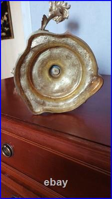 Paire de candélabres en bronze doré XIX siècle