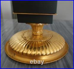 Paire de cassolettes Empire bronze patiné et doré début XIXe siècle