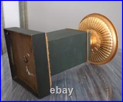Paire de cassolettes Empire bronze patiné et doré début XIXe siècle