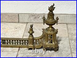 Parure de cheminée Bronze doré XIXe siècle