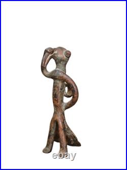 Pendentif homme oiseau Tussian, Burkina Faso. XIXe siècle ou antérieur