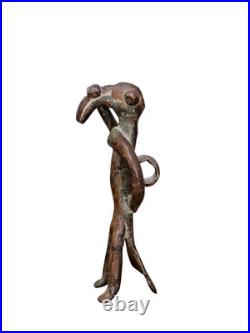 Pendentif homme oiseau Tussian, Burkina Faso. XIXe siècle ou antérieur