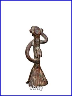 Pendentif homme oiseau Tussian, Burkina Faso. XIXe siècle ou antérieur