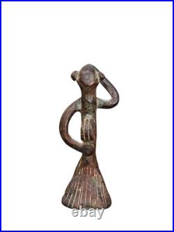 Pendentif homme oiseau Tussian, Burkina Faso. XIXe siècle ou antérieur