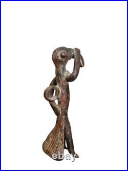 Pendentif homme oiseau Tussian, Burkina Faso. XIXe siècle ou antérieur