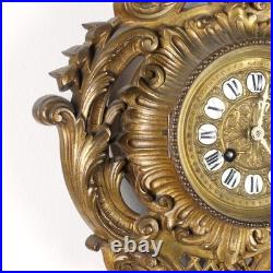 Pendule Murale Style Rococo Bronze France XIX Siècle Pendule Murale Style Rococo Bronze France XIX Siècle