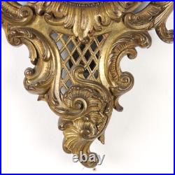 Pendule Murale Style Rococo Bronze France XIX Siècle Pendule Murale Style Rococo Bronze France XIX Siècle
