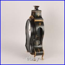 Pendule Neuchateloise Ancienne Bois Bronze Décorations XIXe Siècle Originale