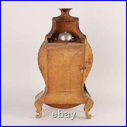 Pendule Neuchateloise Ancienne Bois Bronze Décorations XIXe Siècle Originale